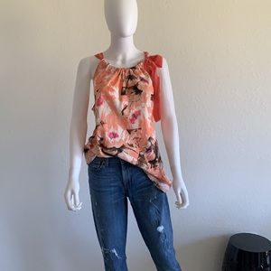 Banana Republic Lily Bow Top, size L